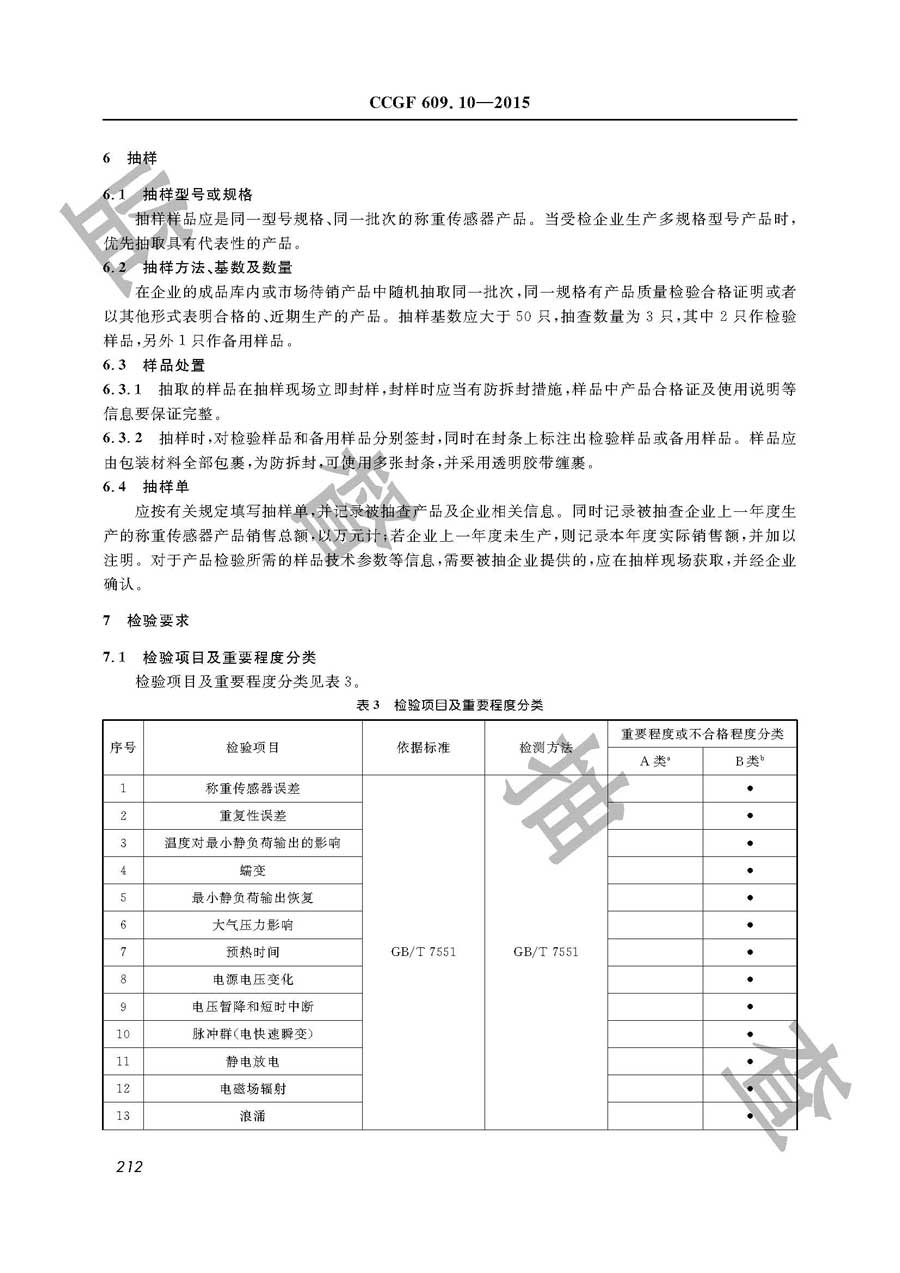 称重传感器产品质量雷竞技新官网实施规范