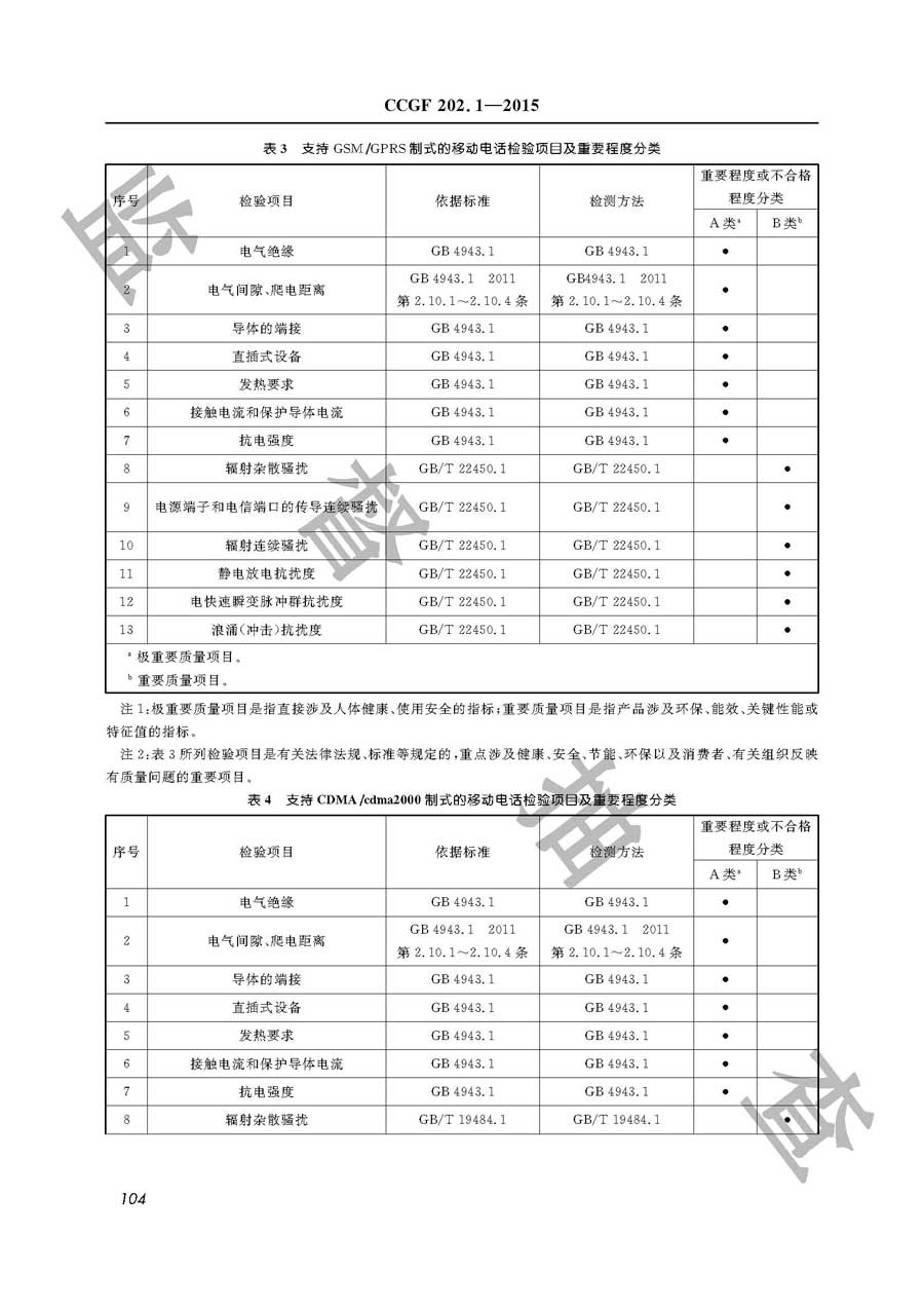 移动电话产品质量雷竞技新官网实施规范